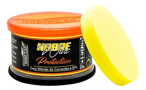 Cera De Carnaúba E Sio2 Nobre Wax Hybrid 350g Nobrecar