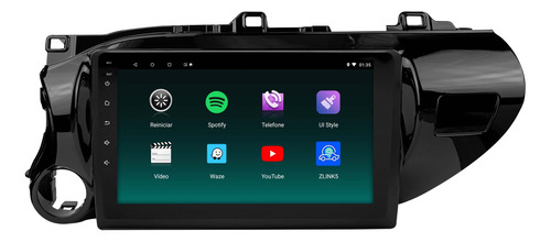 Multimidia Hilux 2017 2018 2019 2020 2021 2023 Android 14 9p