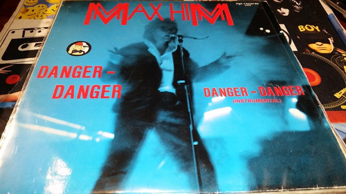 Max Him Danger Danger Vinilo Maxi Germany Excelente 1986