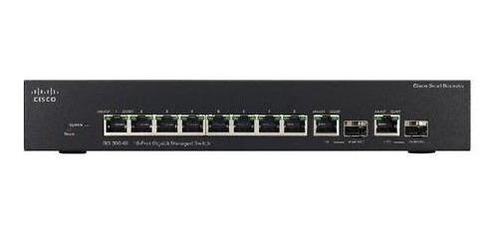 Switch Cisco Sg350-10 Adm L2 8 Puertos Gigabite + 2 Sfp