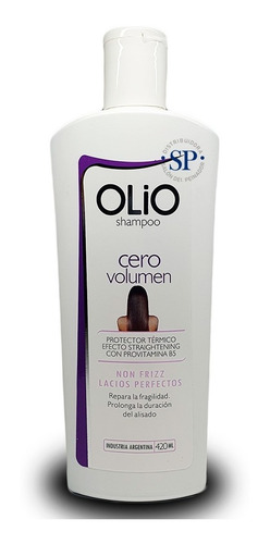 Shampoo Anna De Sanctis Cero Volumen 420 Ml