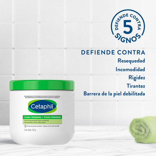 Crema Hidratante Corporal Cetaphil En Pote 453g