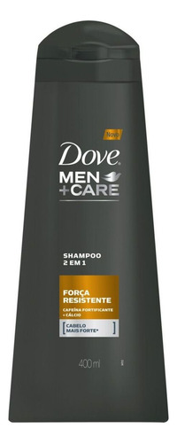 Shampoo Dove 2 Em 1 Men Care Força Resistente - 400ml