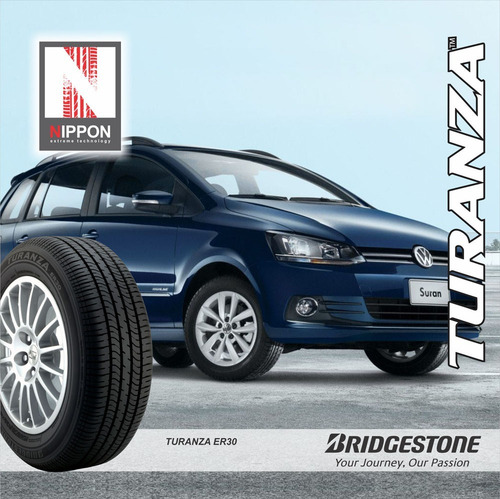 195/55 R15 Turanza E R 30 Bridgestone Envío + 2 Válvulas $0