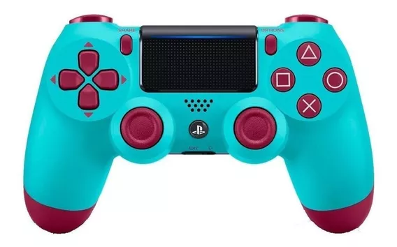 Joystick inalámbrico Sony PlayStation Dualshock 4 ps4 berry blue