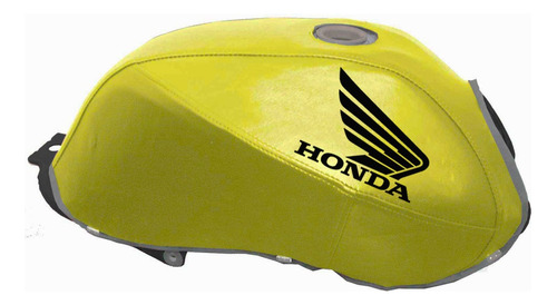 Capa De Tanque Honda Cb 300 - Com Logo Cor Amarelo