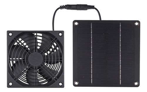 Extractor De Aire Con Panel Solar De 3 W Y 12 V, Ventilador
