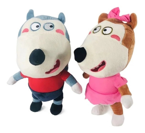 Peluches De Wolfoo Y Lucy Historias Divertidas Niños 30cm