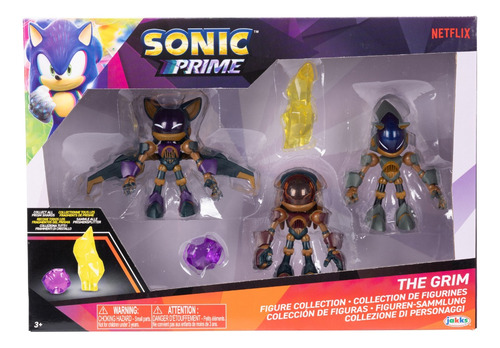Multipack Sonic Prime The Grim Jakks Pacific
