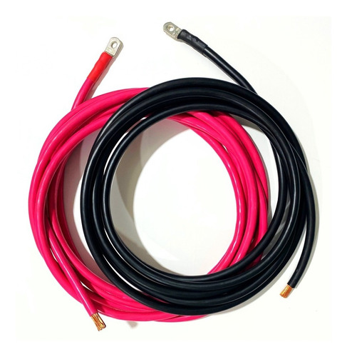 Cable Para Baterias 35mm Con Terminal Ojal 3 Metros