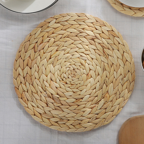 Accesorios De Cocina, Mesa Redonda De Mimbre Tejido De Calid
