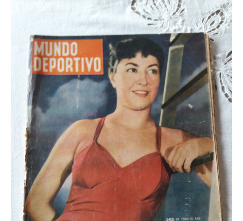 Mundo Deportivo N° 355 Año 1956 Liliana Gonzalias