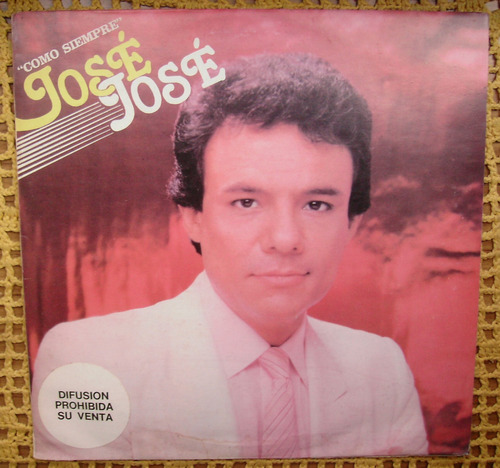 Jose Jose / Como Siempre - Lp Vinilo Promo