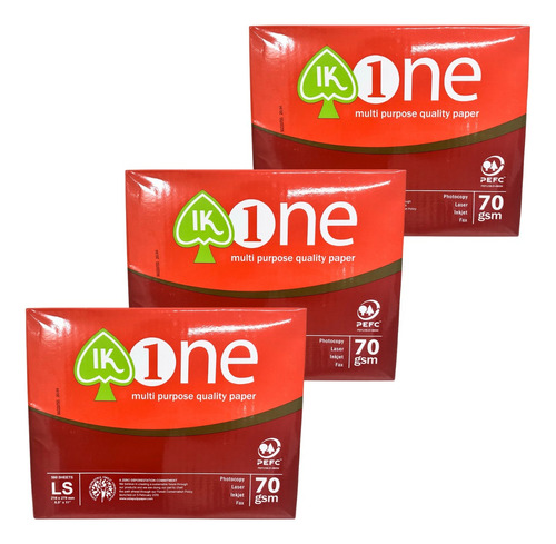 3 Pqt Papel Cortado Nextep Aone Carta 70 Gr De 500 Hojas C/u