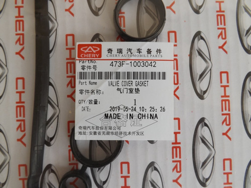 Empacadura Tapa Valvula Chery Arauca X1 473f-1003042 Fina