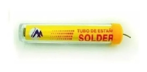 Tubo Tubito De Estaño Para Soldar 40/60 10gr