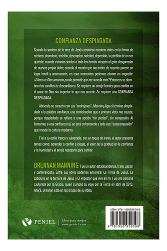 Confianza Despiadada, De Brennan Manning. Editorial Editorial Peniel, Tapa Blanda En Español, 2025