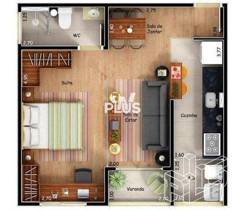 Imagem 10 de 16 de Studio Com 1 Dorm, Jardim América, Sorocaba, Cod: 6419 - A6419