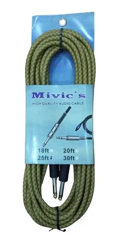 Cable Plug Plug Mivics 25ft