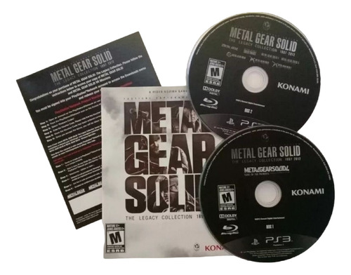 Metal Gear Solid: Legacy Collection 8 Juegos Ps3 Físico