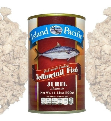Lata De Jurel Ahumado (yellowtail Fish) Island Pacific