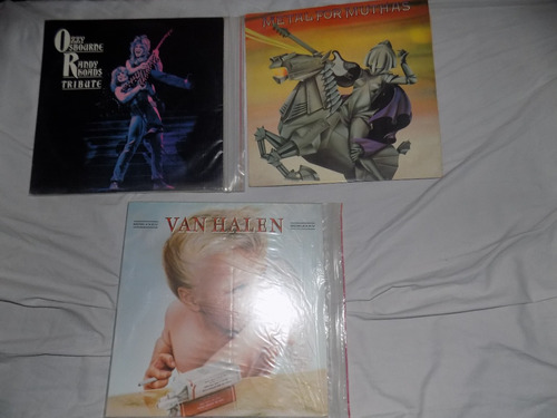 Van Halen, Ozzy Osbourne, Metal Lp, Importados, Perfecto Est