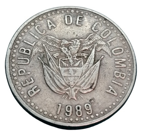 Colombia Moneda 10 Pesos 1989