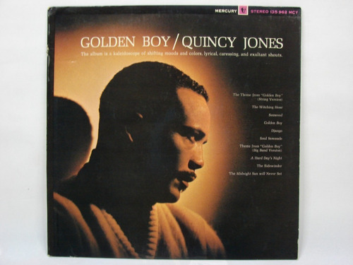 Vinilo Quincy Jones Golden Boy Holanda 1964 Ed.