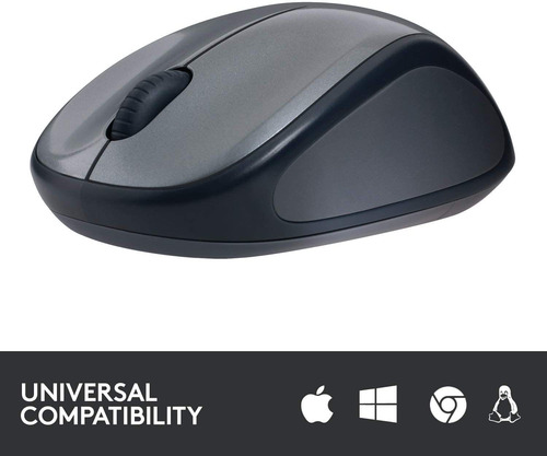 Imagen 3 de 6 de Mouse M235 Inalámbrico Negro