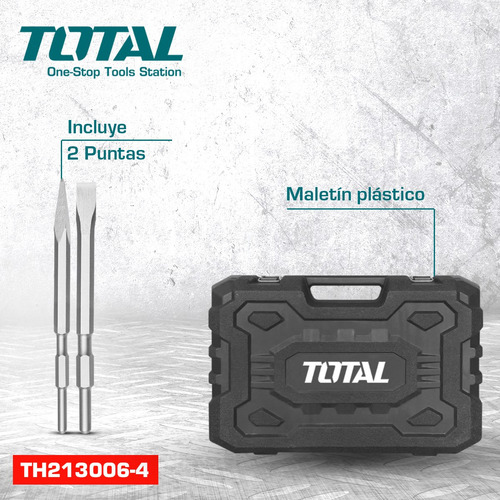 Martillo Demoledor Total Potencia 1300w Color Turquesa