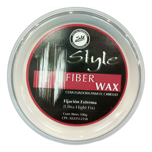 Cera Capilar Fiber Wax Style Efect 100gr Slik
