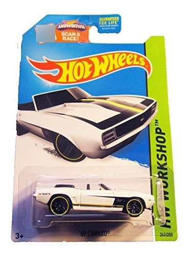 Hot Wheels, 2015 Hw Taller, '69 Camaro Blanco # *******