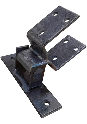 Dobradiça H 80mm Aço Forjado para Porteira Porta Portão TARZA 22 Unidades