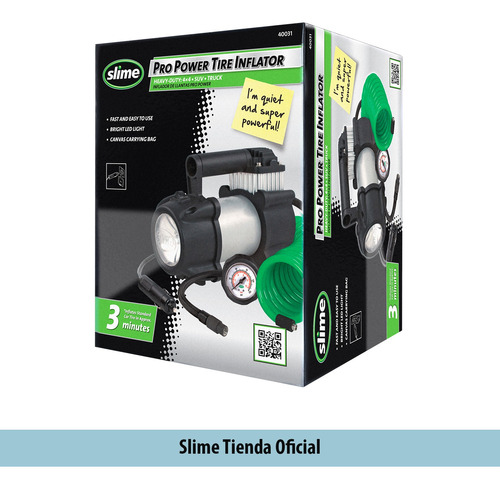 Compresor Pro-power Compacto 12v-150psi Slime