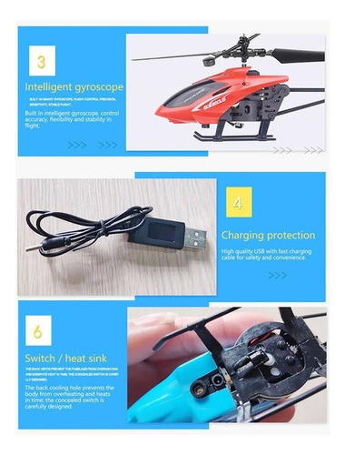 Mz Rc Helicóptero Suspensión Juguete Regalo For Niños Con
