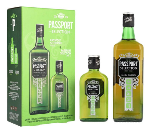 Pack De 3 Whisky Passport Selection 700ml + 200ml