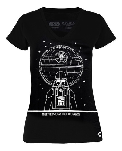 Playera Charly Ed.especial Star Wars Mujer 5003529