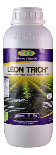 Leon Trich Adubo Orgânico Com Ácidos Húmico E Fúlvico 1l