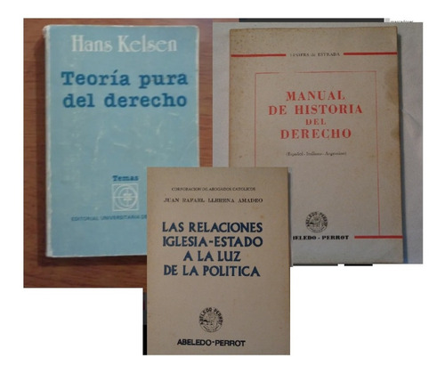 Teoría Pura Derecho Kelsen Iglesia-estado Historia Estrada 