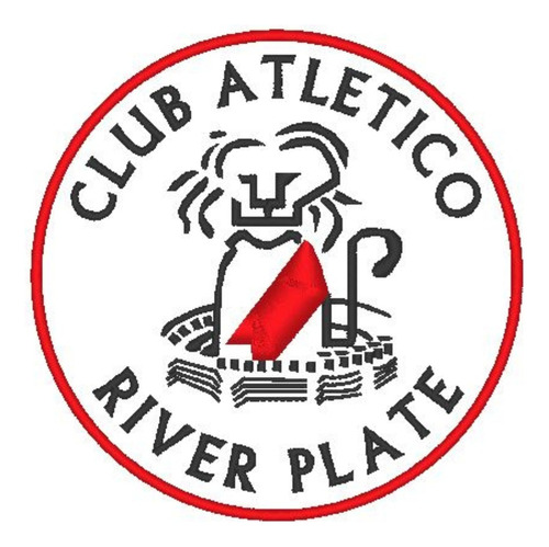 Parche Aplique Bordado River León Caloi Para Coser