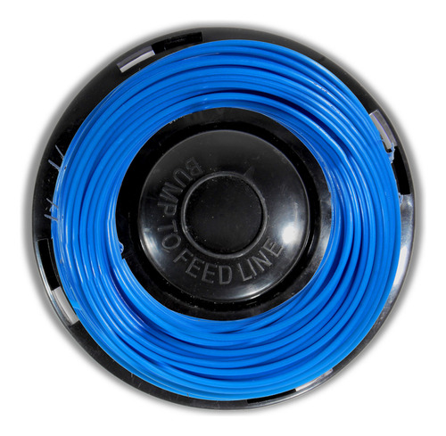 Hilo Redondo Para Desbrozadora 1.6 Mm X 15 Mts Gardens Color Azul