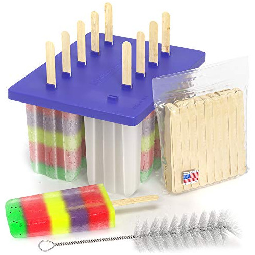 Juego De Moldes Para Paletas American Ice Pop 