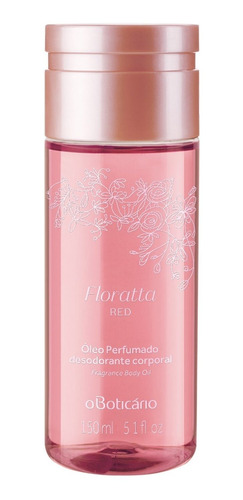 Floratta Red Óleo Perfumado Desodorante Corporal 150ml