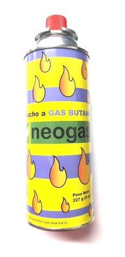 Carga De Gas Butano Neogas Para Anafe Y Soplete Encastrable