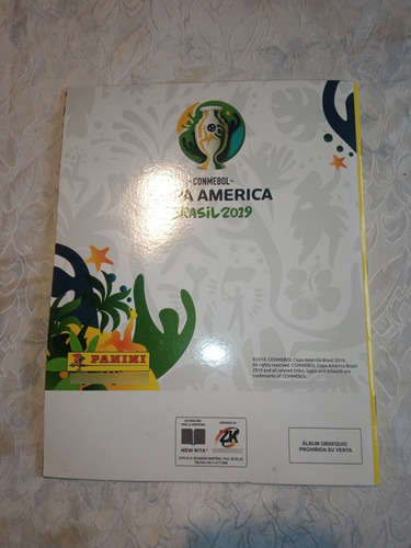 Álbum De Figuritas Copa América 2019 (Usado)