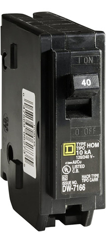 Hom140cp Homeline 40 Amp Single Pole Disyuntor