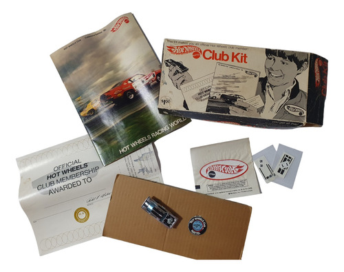 Hot Wheels Club Kit 1970 Abierto Con King Kuda Cromado Boton