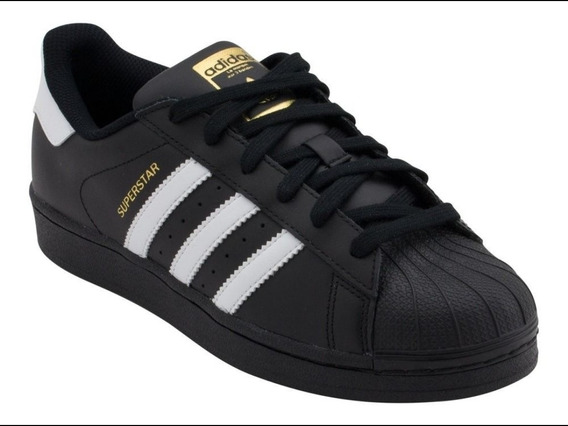 Atajos banda Asistencia Adidas Superstar Negras | MercadoLibre 📦