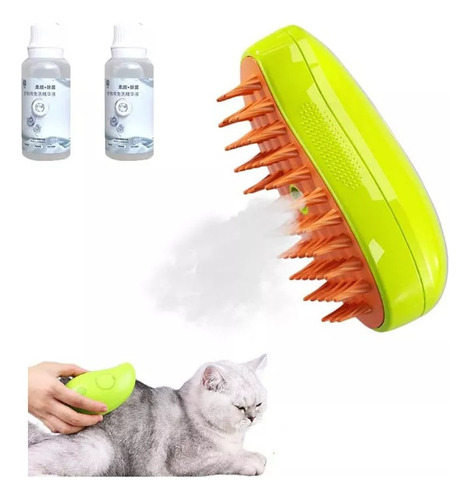 Cepillo Autolimpiante Para Gatos Con Vapor