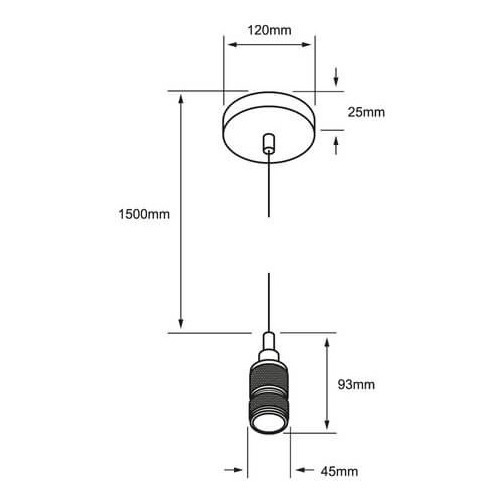 Imagen 3 de 4 de Socket Decorativo Color Satín Base E27 Tecnolite